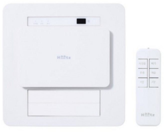 하츠 온풍 제습 복합 욕실 화장실 환풍기 티오람미니 HMF-J300 상품권증정, 아이보리 화이트