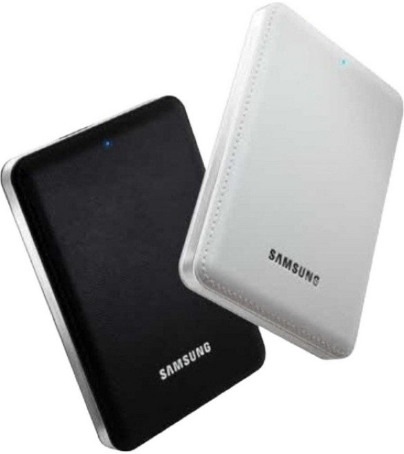 삼성전자 대용량 외장하드 1테라 2테라 4테라 휴대용 USB3.0 포터블 1TB 2TB 4TB 보관 HDD 파우치 제공, 화이트
