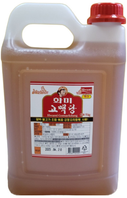 화미 고맥당 맥아물엿, 5kg, 3개