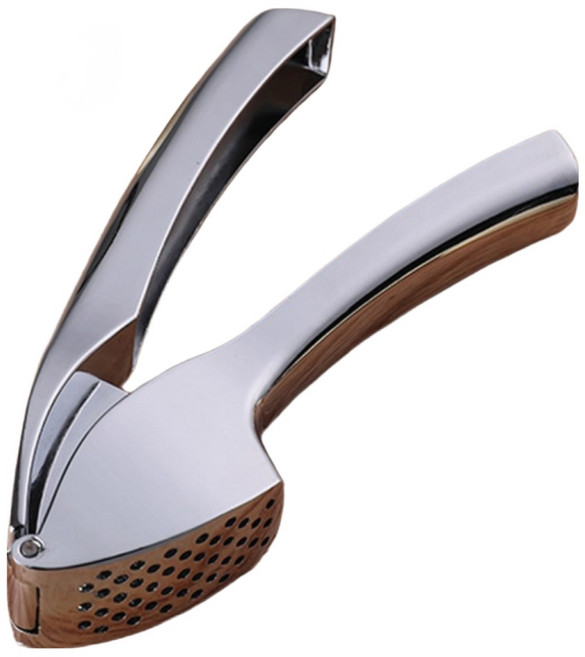 투데이리빙 2종 세트 스텐 마늘 다지기 + 감자칼 수동 마늘짜개 도구 간마늘 다짐기 으깨기 다용도 야채 채칼 야채용 y형 필러, R98203S, 1세트, 실버