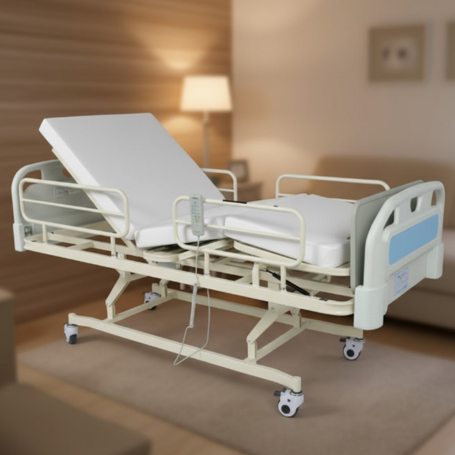 온빛케어 복지용구 장기요양등급 병원 3모터 환자 가정용 전동침대 대여 ( 전국 설치 ), 일반대여 6개월