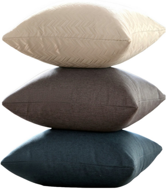 고급 쇼파쿠션(솜포함) 루비온 쿠션 40X40 북유럽 소파 쿠션커버, 고급네이비