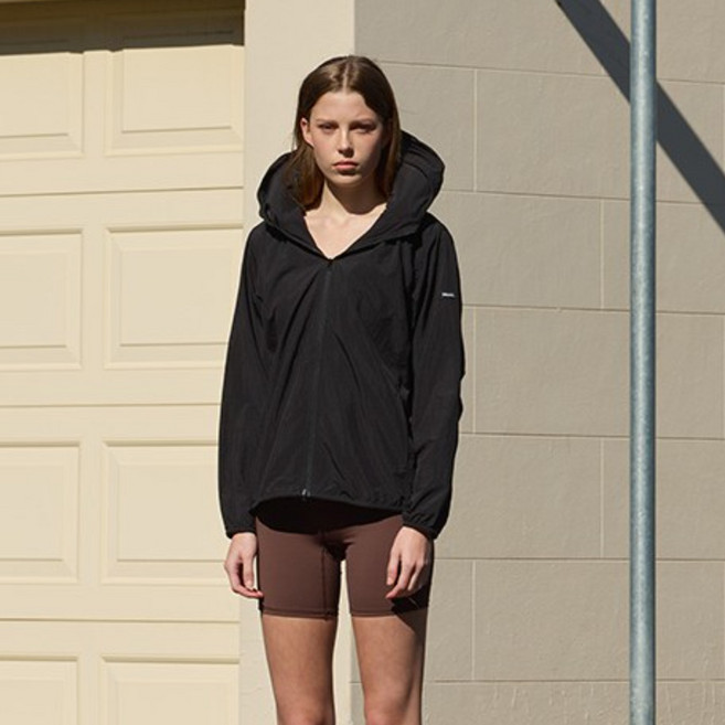 Pillowdy 에어 넥쿠션 후드 초경량 남녀공용 베이직 바람막이 목베개 겸용 여행 비행기 필수템