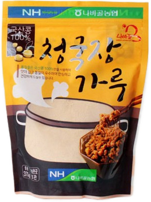 [농협] 함평 나비골농협 국산 청국장가루, 370g, 1개