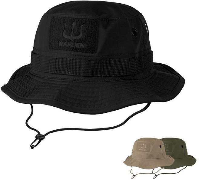 워든 벨크로 부니햇 (전색상), 1.BLACK, M/L (58cm 이상 권장)