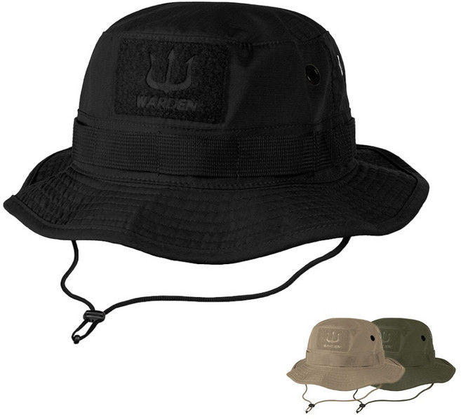 워든 벨크로 부니햇 (전색상), 1.BLACK, S/M (58cm 이하 권장)