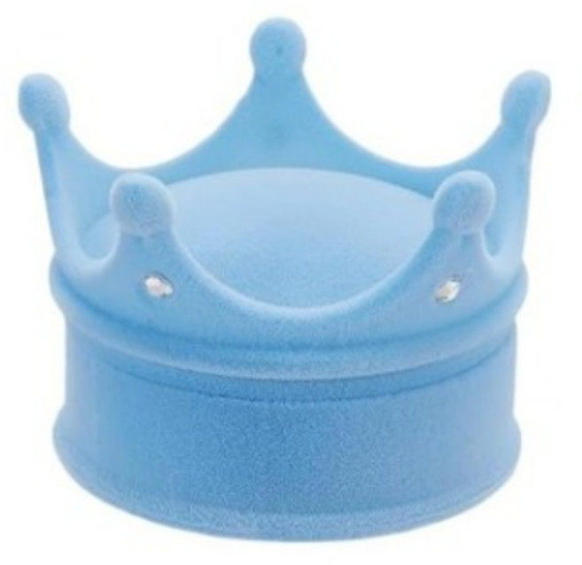 YGG 크라운 왕관 아기 돌반지 케이스