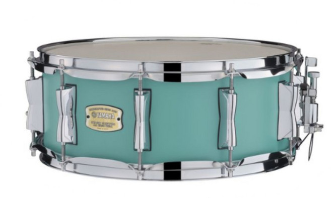 야마하 스테이지커스텀 스네어 / YAMAHA SBS1455 스네어 드럼 / 올버찌 쉘, MATT SURF GREEN