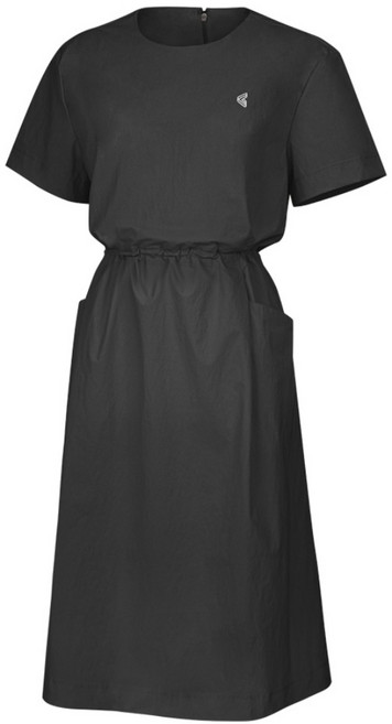 김영주 여성 리비카 라운드 원피스 기능성 스판 나일론 반팔 루즈핏