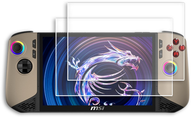 MSI Claw 8 AI+ 액정강화 9H 방탄유리 필름 2매