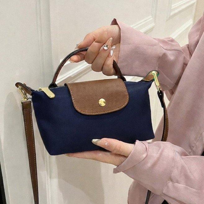 모던시스터즈 여성 데일리 손가방 가벼운 토드백 나일론 미니 크로스백 핸드폰가방