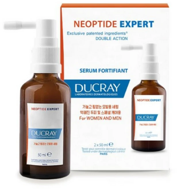 JW 듀크레이 네옵타이드 엑스퍼트 세럼 50ml x2 모발 굵기 탈모 개선 임상 테스트 완료, 2개 - 쿠팡