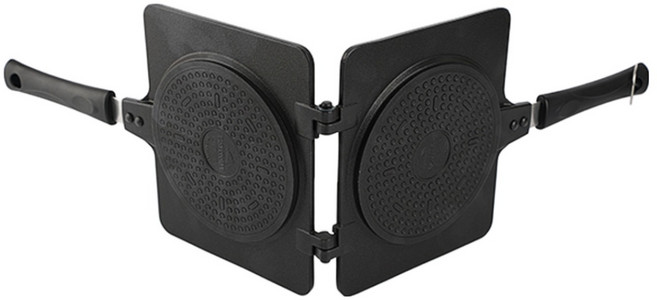 국산 인덕션 사각누룽지팬 양면팬 누룽지, 1개, 22cm