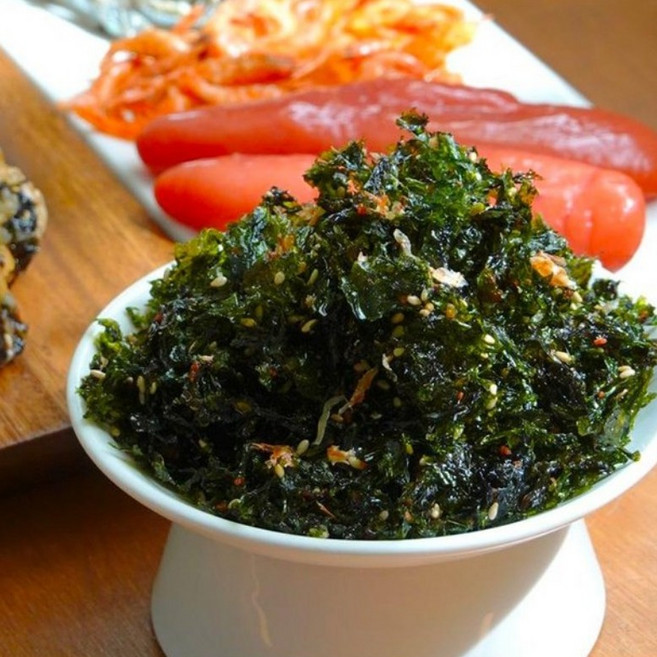 대림종합식품 비비세 명란 돌자반 김자반, 땡초, 5개, 150g