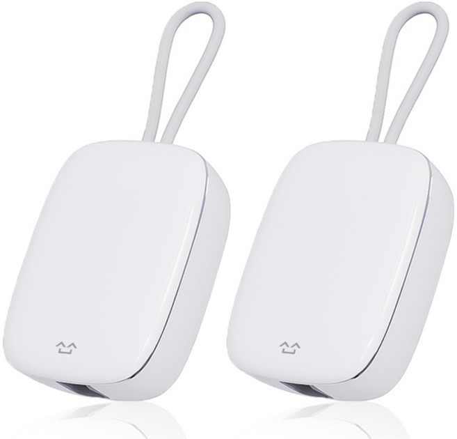 소소147 휴대용 무선 칫솔살균기 UVC 바람 건조 DG-ST01, 04. 화이트 1+1