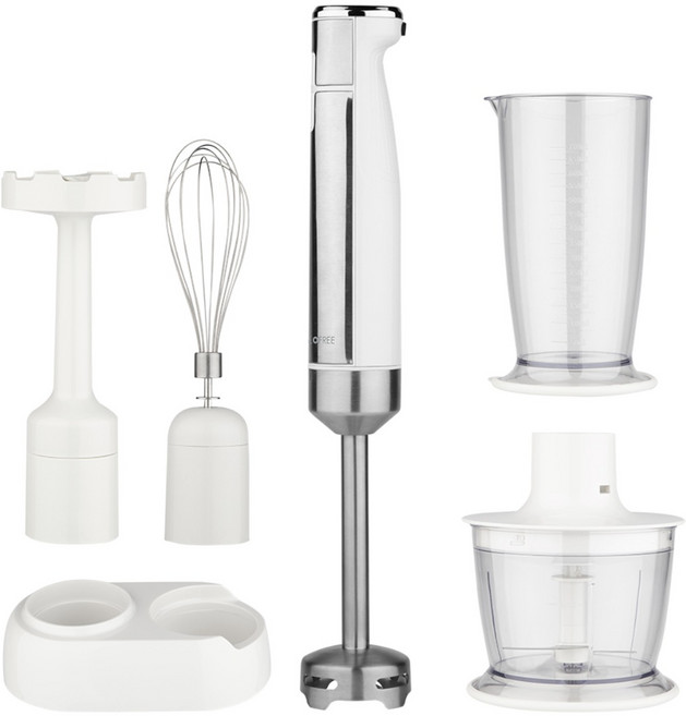 칼로프리 무선 핸드 블랜더 믹서기 다지기 휘핑기 풀구성 CDHB-R900W