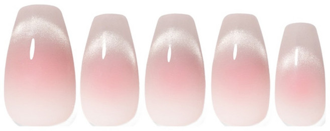 데싱디바 매직프레스 네일팁 세트, 치크 샤인, 6세트