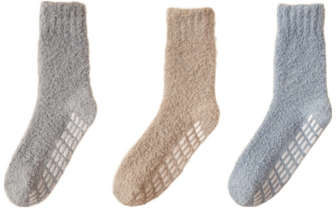 플라카 요양원 겨울필수품 미끄럼 방지 효도양말 [남여공용]