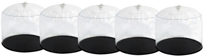 투명 PVC 모자 진열 거치대 모자 보관 대형 5P 세트, 1개