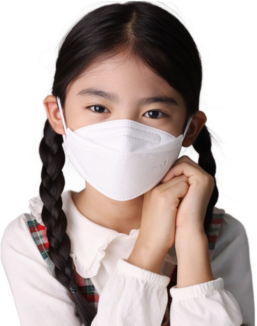 퓨어메이트 KF94 소형마스크 50매 화이트 블랙 초등학생, 50개, 1개입