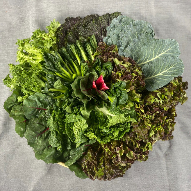 싱싱한 모듬 쌈 채소 7가지, 꽃상추500g, 1개