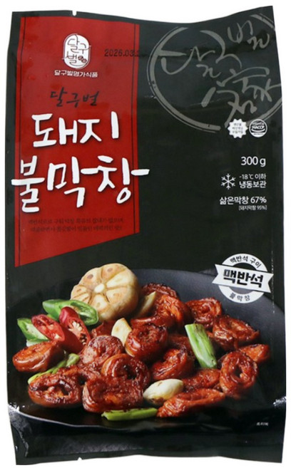 달구벌명가식품 돼지불막창, 2개, 300g