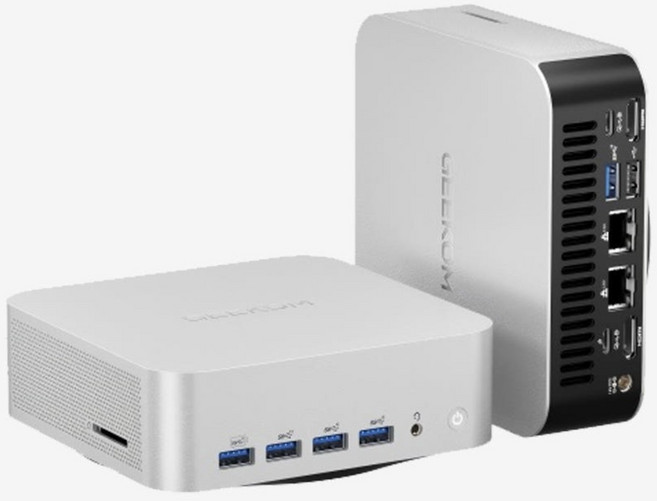 GEEKOM 미니PC A8 MAX (R7-8745HS / DDR5 32G / 1T NVMe / Win11 Pro 포함) 기컴 사무용 기업용 미니피씨, 32GB,1TB, 1TB, 32GB, 실버