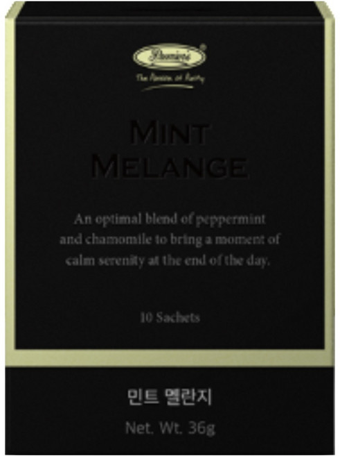 프리미어스티 민트 멜란지 허브차, 2.5g, 10개입, 2개