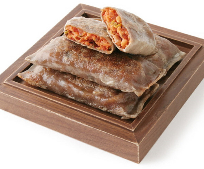 HACCP/메밀김치전병900gx2봉 1.8kg/만두 간식 메밀, 1.8kg, 1개