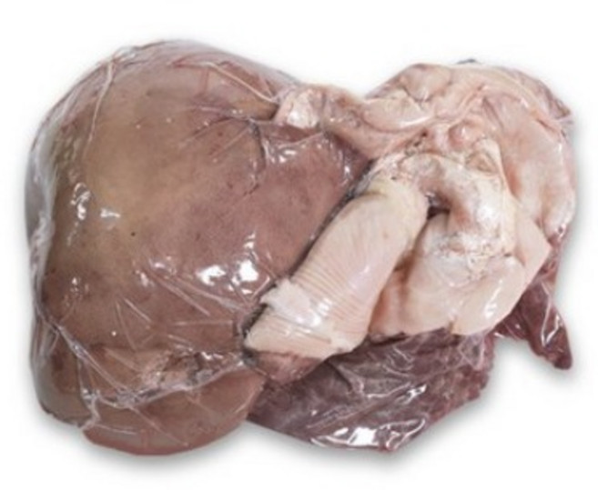 푸디헤븐 국내산 돼지 내장 모둠 2kg (간 허파 울대 염통 오소리감투), 1개