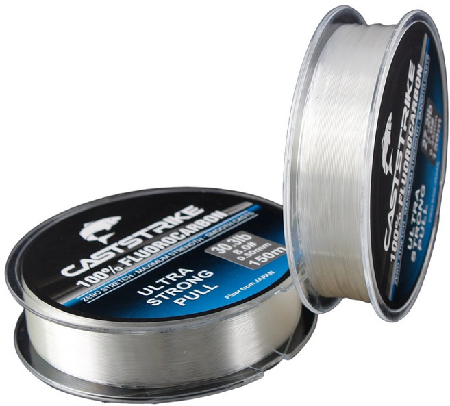 999피싱 CASTSTRIKE 플루오로카본 낚시줄 150M 모노라인 카본줄 목줄 바다 민물, 투명, 1개
