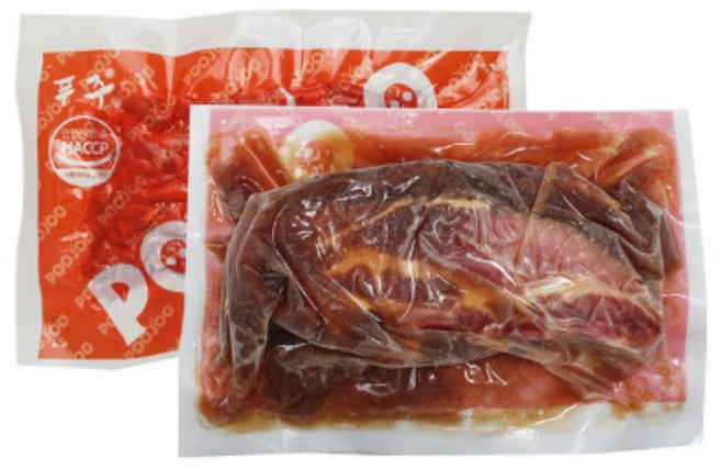 푸주 양념 돼지 LA갈비 300g, 4개