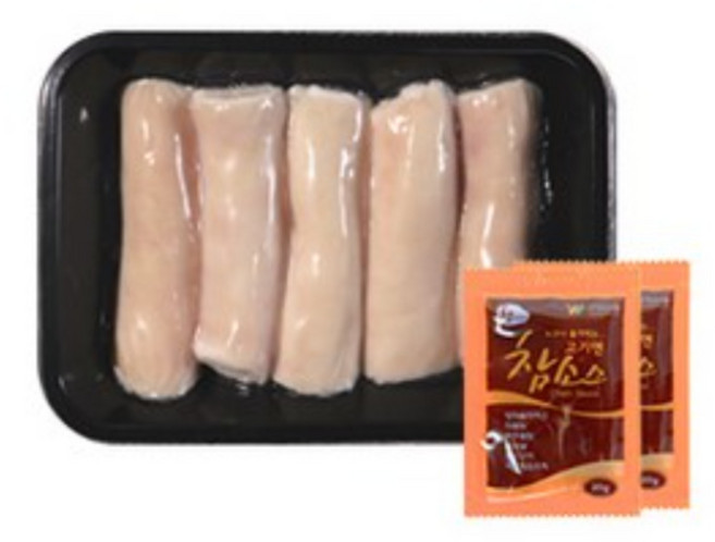 구이용 한우 대창 통대창 생대창(소스 증정), 2개, 500g