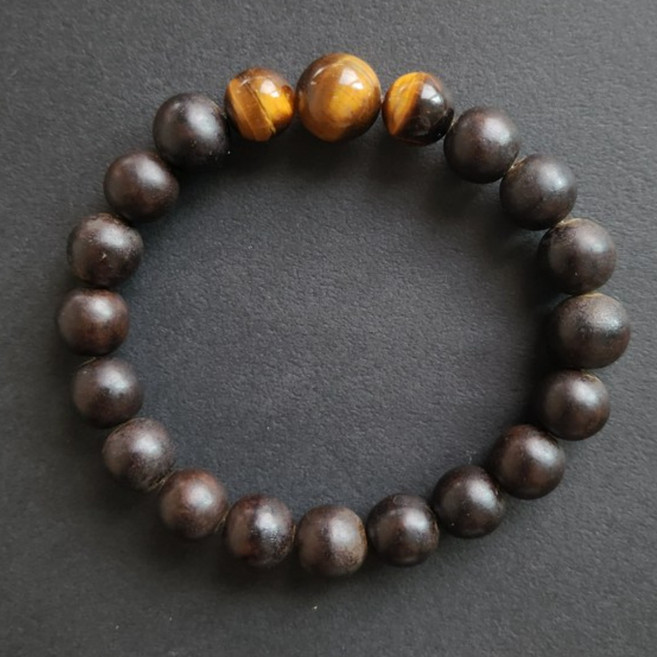 [궁중예담]베트남 침향 호안석 남자 여자 팔찌 11mm No27