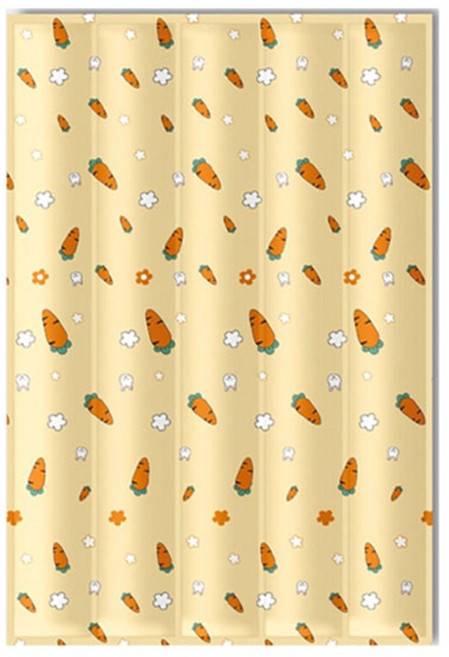 딩동펫 반려동물 캐릭터 아이스 젤 매트, 당근, 1개