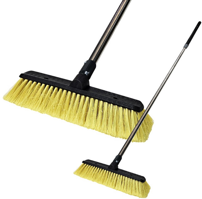 와이드 세차 솔 기본형+스크류 스텐 자루 120cm (셀프 세차 세차솔 세차장솔 세차걸레 세차밀대 차걸레 기구 도구 용품), 1개