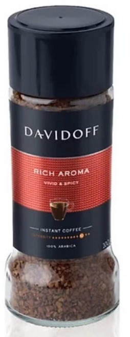 인스턴트 코피 DAVIDOFF RICH AROMA - ca phe hoa tan RICH AROMA, 3박스, 1개입, 100g