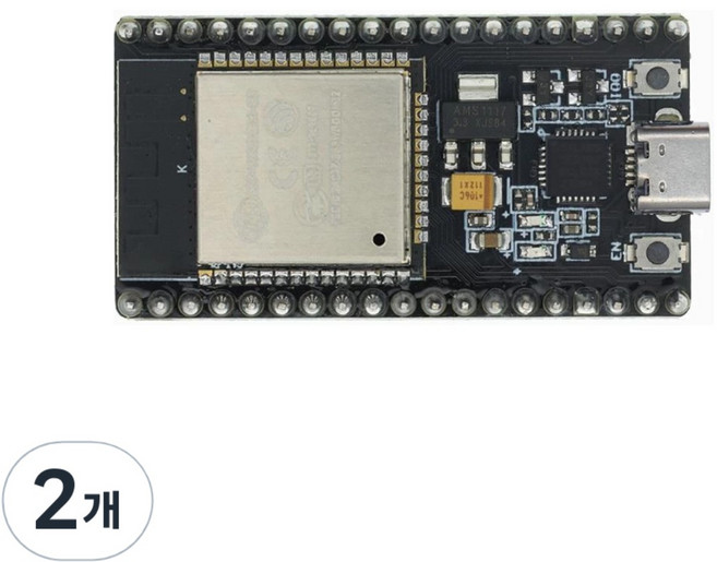 ESP32 USB C 타입 아두이노 개발 보드 DevikitC V 38핀, 2개