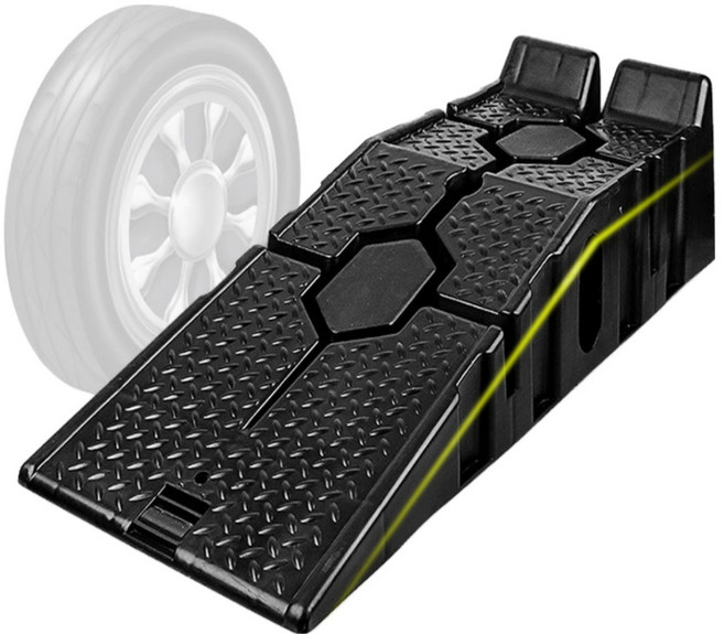 지지샵 자동차 간이리프트 경사로 2개1세트 카업 경사판, 1세트