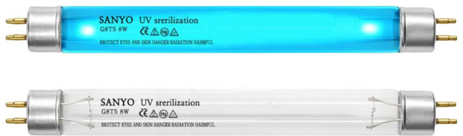 산요자외선 살균램프 G8T5, 1, 6개