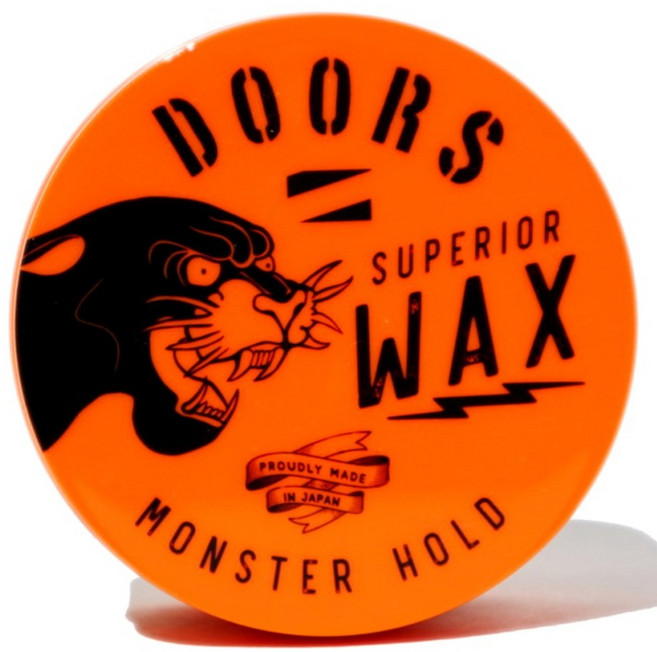[바르기 쉬운 텍스처 스타일링] 도어스 슈페리어 왁스 몬스터 홀드 80g 소프트왁스, 1개
