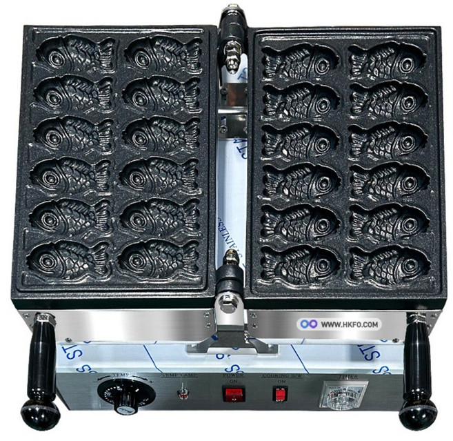 12구 붕어빵기계 미니타이야끼기계 태양산업정품 업소용 전기식붕어빵