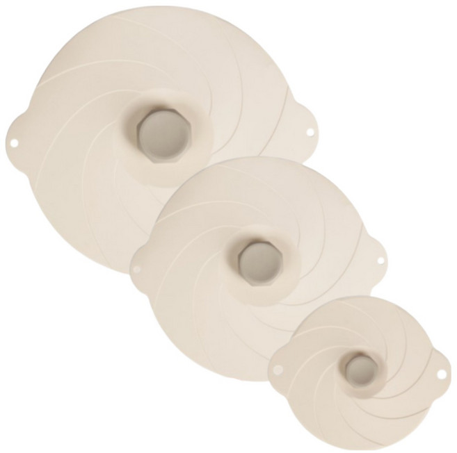 고요홈 실리콘 뚜껑 만능 다용도 3종 세트(35+27+18 cm) 2개 세트, 2세트