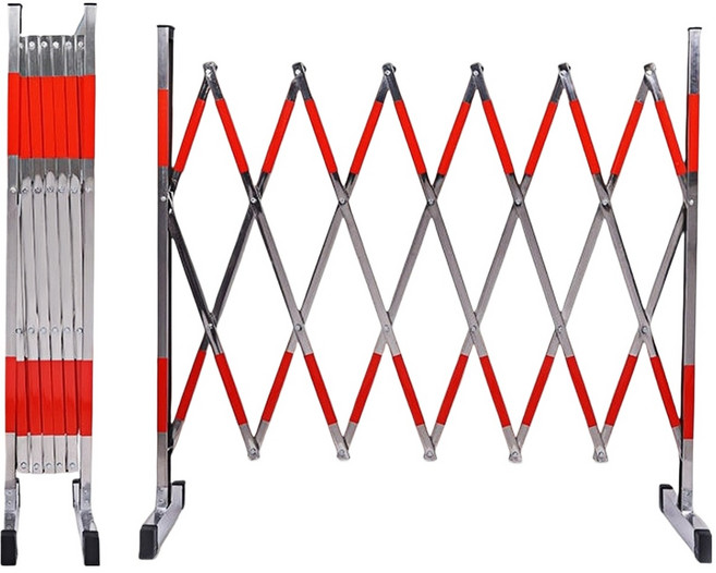 접이식 바리게이트 자바라대문 주차장 이동식 휀스 자바라대문 주차장, 혼합색상, 1개
