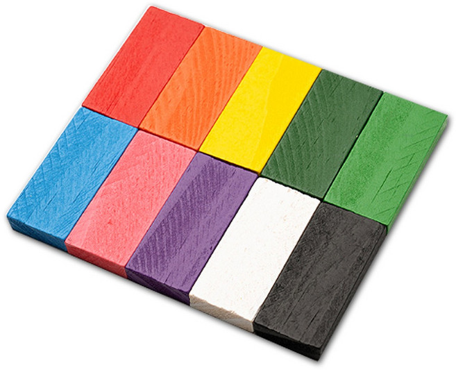 민화 원목 도미노 100pcs 블럭놀이 나무블록