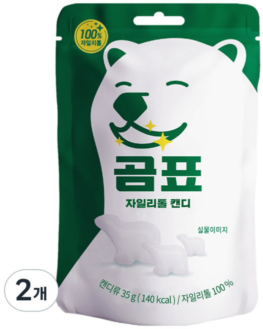 곰표 자일리톨 캔디, 35g, 2개