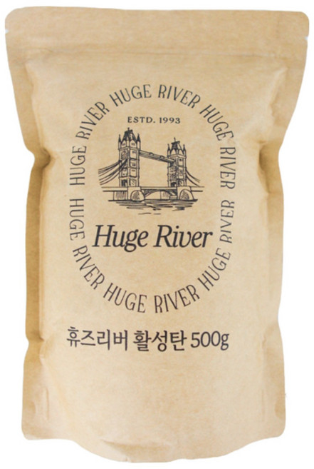 휴즈리버 냄새 제거 활성탄 탈취제, 500g, 1개