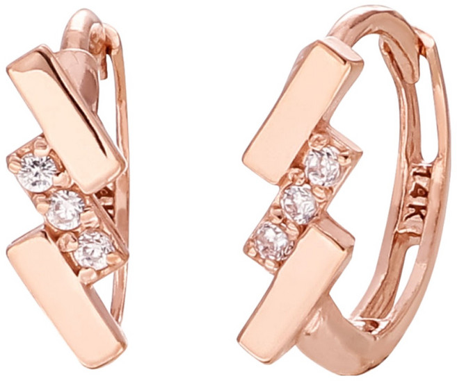 준주얼리 14K 18K 헤일리 귀걸이 원터치 링