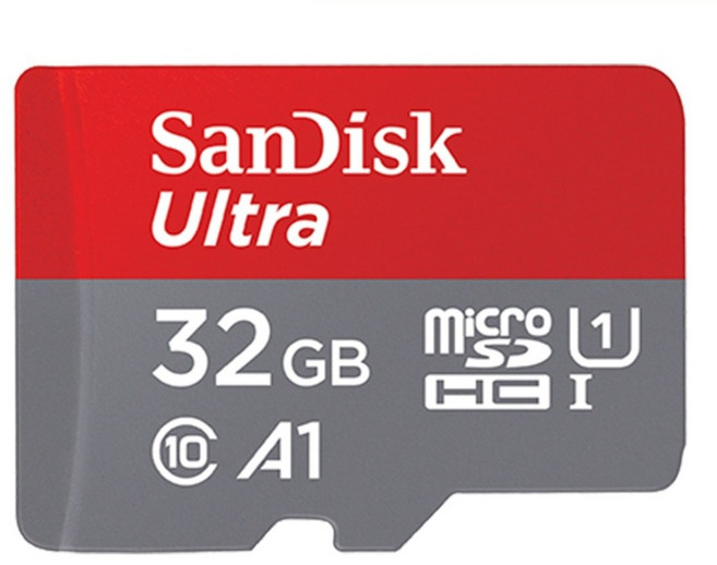 SanDisk Ultra microSDHC UHS-I A1 32GB 記憶卡, 1個