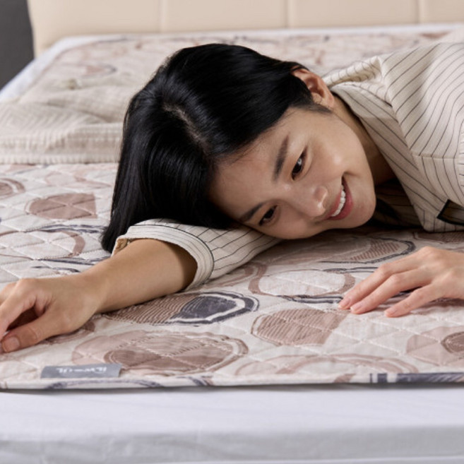 [26년형] 일월 디자인스튜디오 원적외선 시그니 카본 탄소매트, 더블+더블